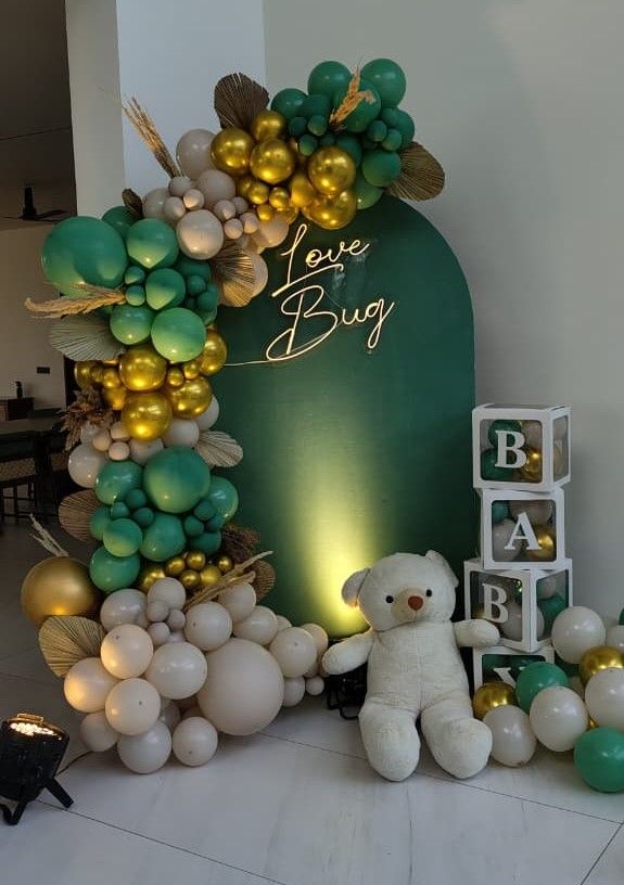 Sweet Soirée Baby Shower Setup