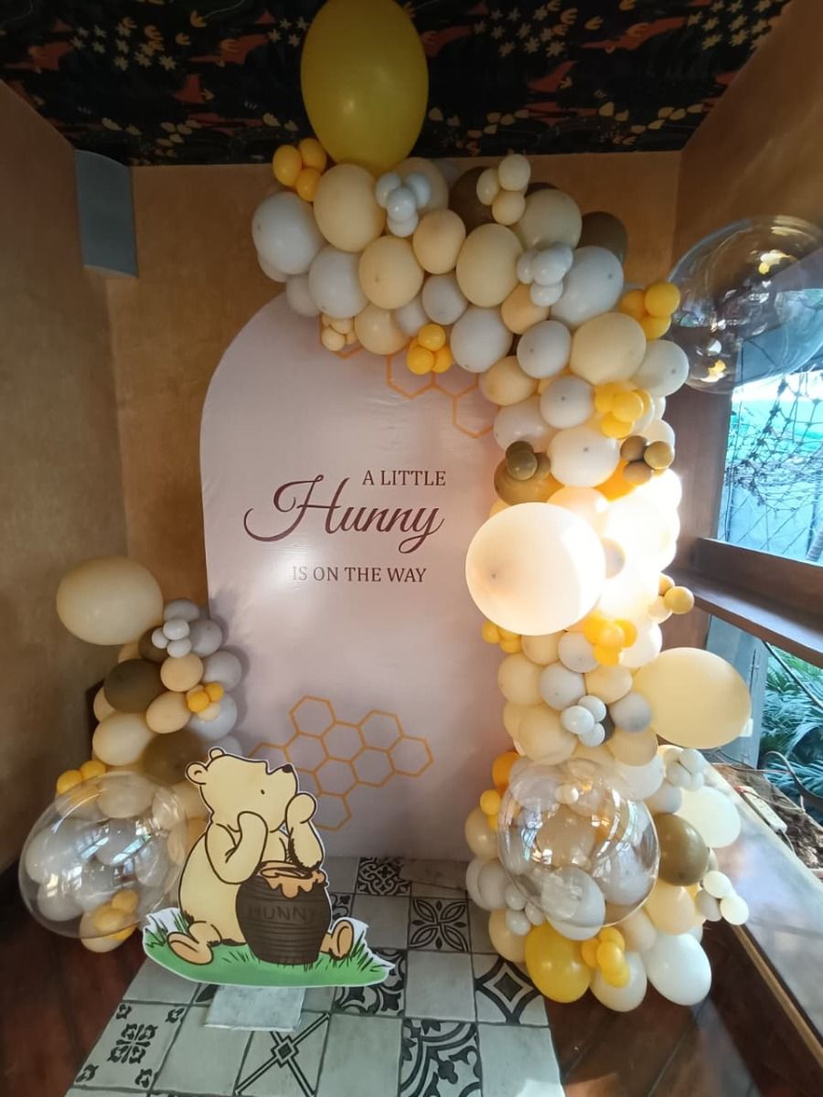 The Hunny Glow Baby Shower Setup