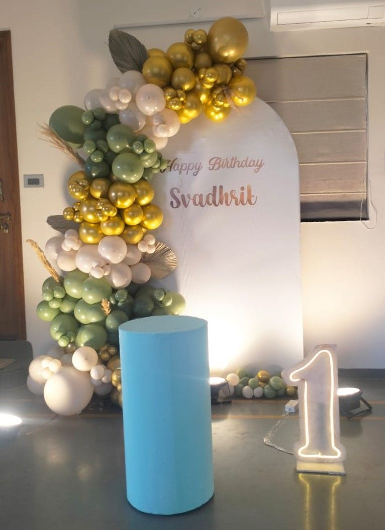 Svadhrith’s Golden Garden Birthday Decoration