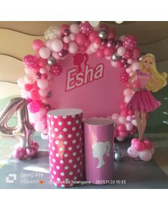 Prodigious Barbie Theme Decoration