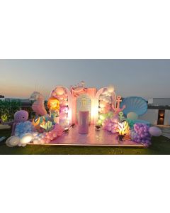 Spectacular Underwater Theme Birthday Decoration