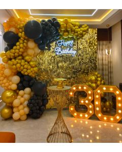 Glittering 30th Birthday Decoration