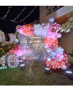 Luminous 16 Birthday Decoration