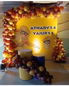 Amazing Police Theme Birthday Party Decoration