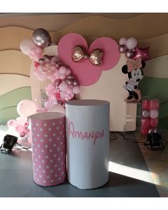 Wondrous Minnie Mouse Theme Birthday Decoration