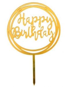 Cake topper for party