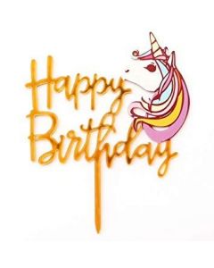 Unicorn Cake topper for party