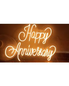 Happy Anniversary Neon Light