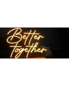better together neon light 
