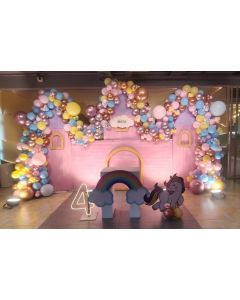 Magical Castle Unicorn Theme Decoration