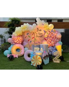 birthday stage decoration
