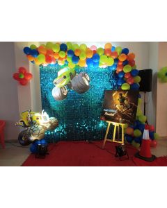 Car theme birthday decoration