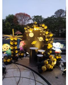 birthday balloon decoration
