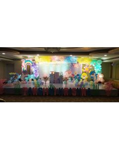 baby shark theme party decoration