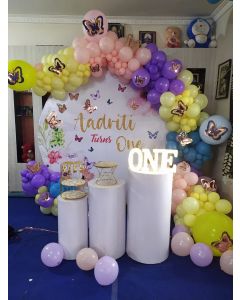 birthday party balloon decoration
