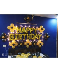simple balloon decoration
