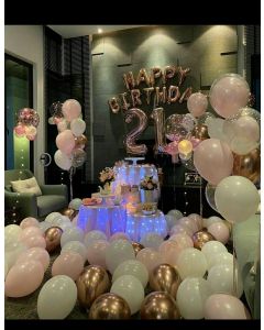 birthday balloon decoration