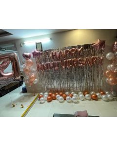anniversary balloon decoration

