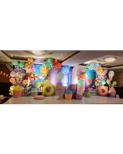 Candyland theme decoration