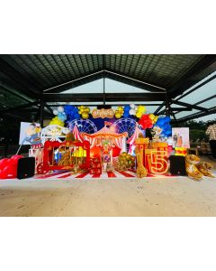 Circus theme party decorations