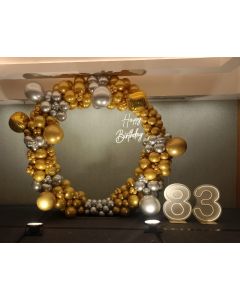 Opulent 83rd Birthday Decoration