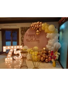 adult birthday party decoration