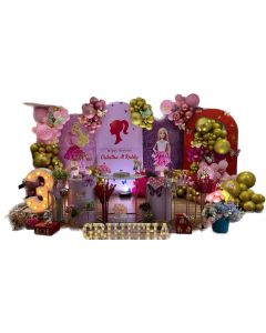barbie theme party decoration