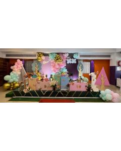 birthday stage decoration

