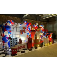Spiderman party decorations