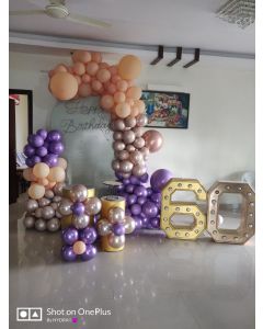 birthday balloon decoration