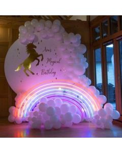 birthday party balloon decoration