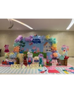 peppa pig theme decoration