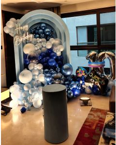 Blue Storm Birthday Decoration