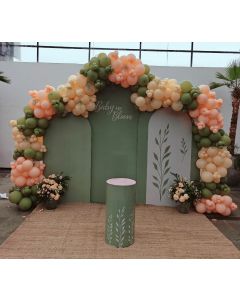 Woven Welcome Garden Setup