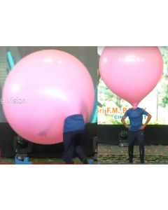 man in balloon for party 