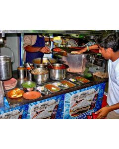 Chaat Live Stall Service in parities