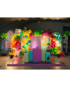 Tropical Paradise Birthday Bash Theme Decor