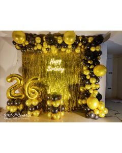 balloon decoration at home
