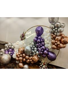 anniversary balloon decoration
