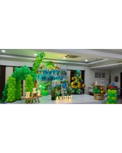 Dinosaur theme party decoration