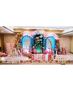 Flemingo theme party decoration