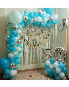 anniversary balloon decoration
