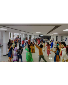 Choreographer Training at home in party