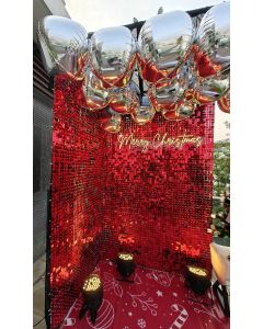 Sparkling Christmas Season Backdrop