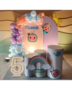 Melon Tunes Birthday Decor