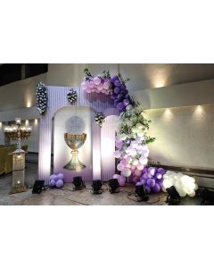 Illuminated Faith Celebration Decor