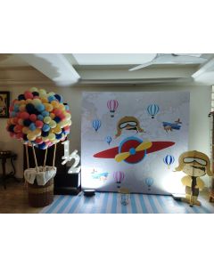 hot air theme decoration