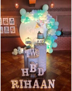 birthday balloon decoration
