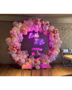 bride to be balloon decoration
