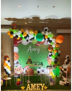Foot ball theme decoration